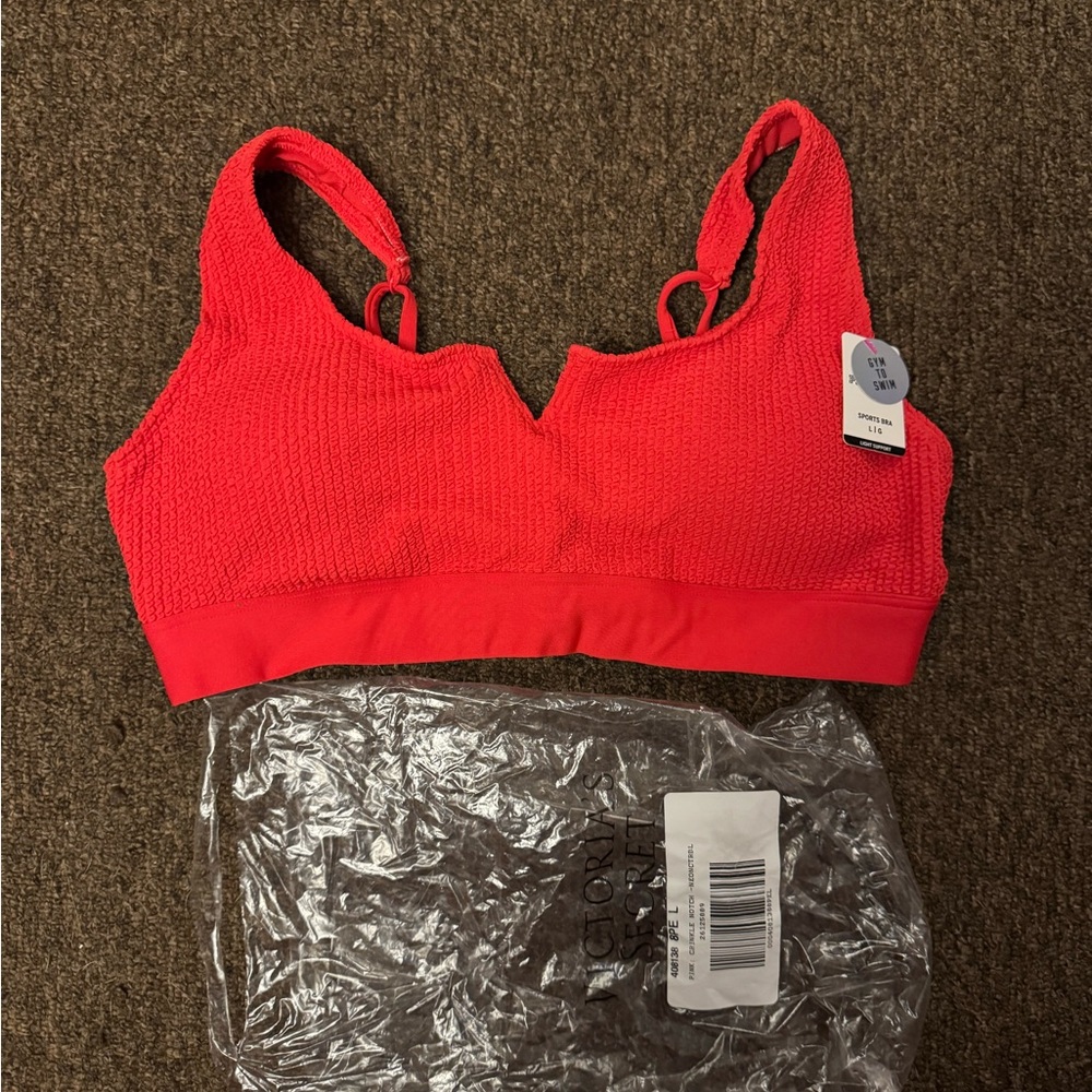 PINK Victoria's Secret Gym To Swim Top